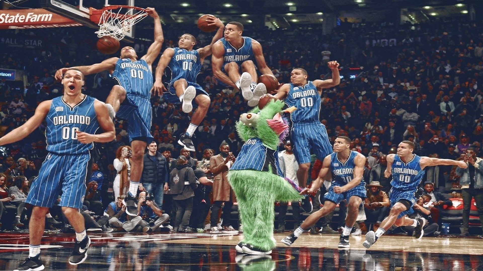 深圳队强压尼克斯，浓眉成为关键先生